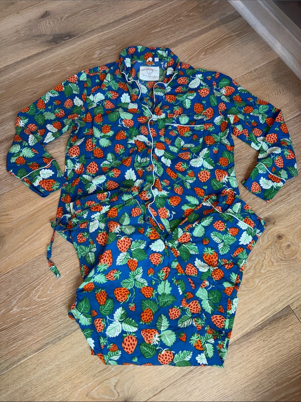 Printfresh Strawberry Fields Pajama Set